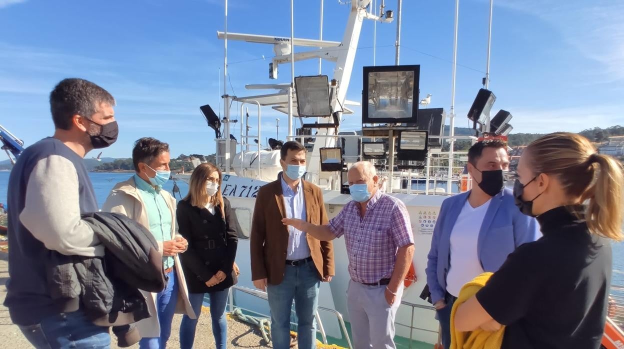 Caballero, este miércoles en Porto do Son