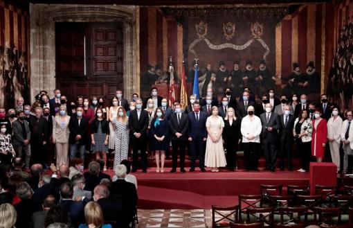 Acto de entrega de las Altas Distinciones de la Generalitat Valenciana, este sábado