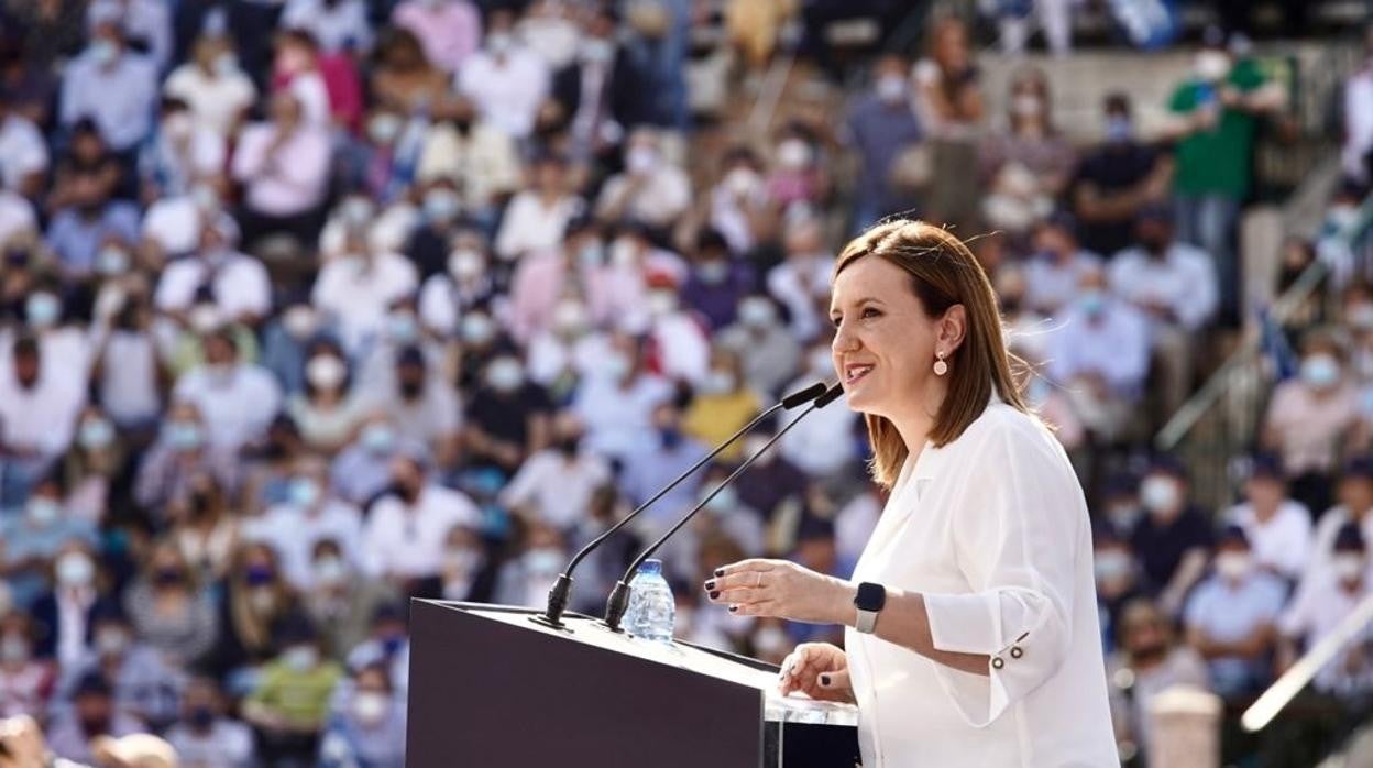 Imagen de la portavoz del PP en el Ayuntamiento de Valencia María José Catalá