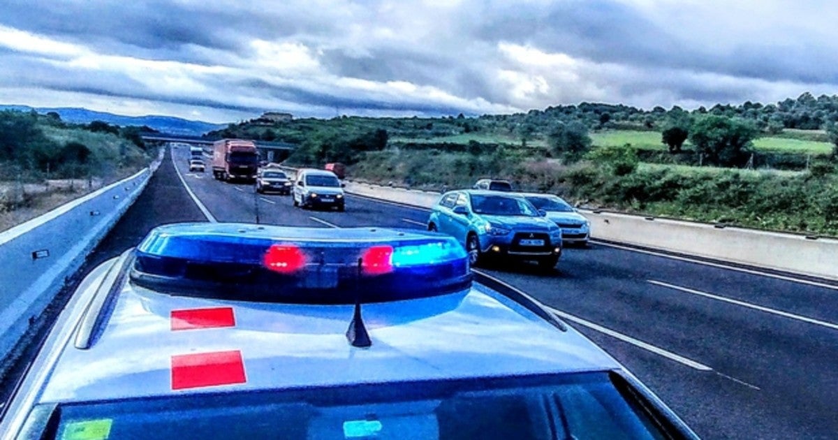 Un coche patrulla de los Mossos d'Esquadra