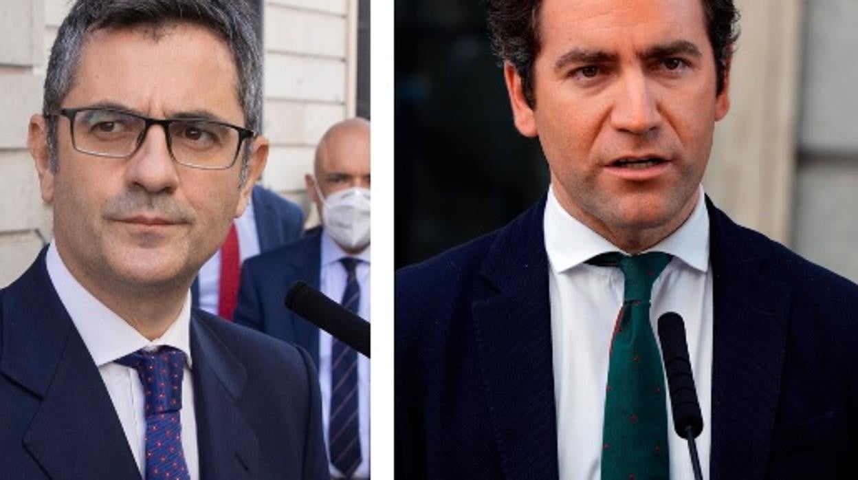 Félix Bolaños y Teodoro García Egea mantienen una comunicación fluida desde hace años