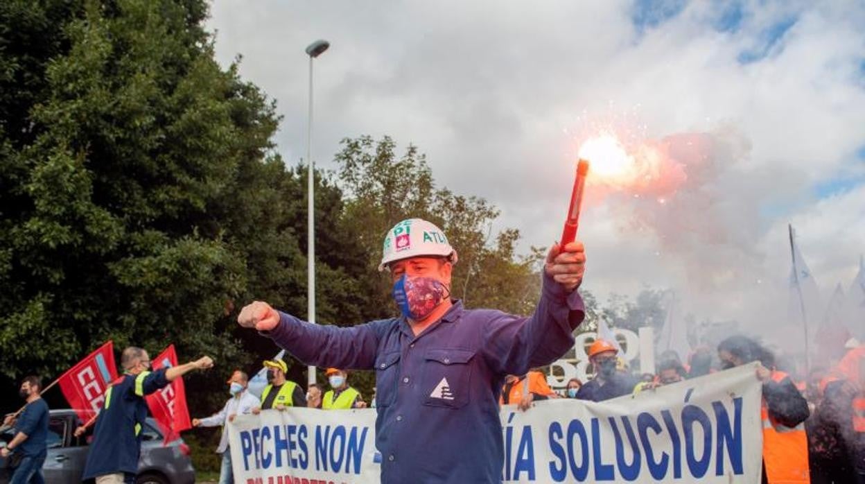 Imagen de las protestas del domingo