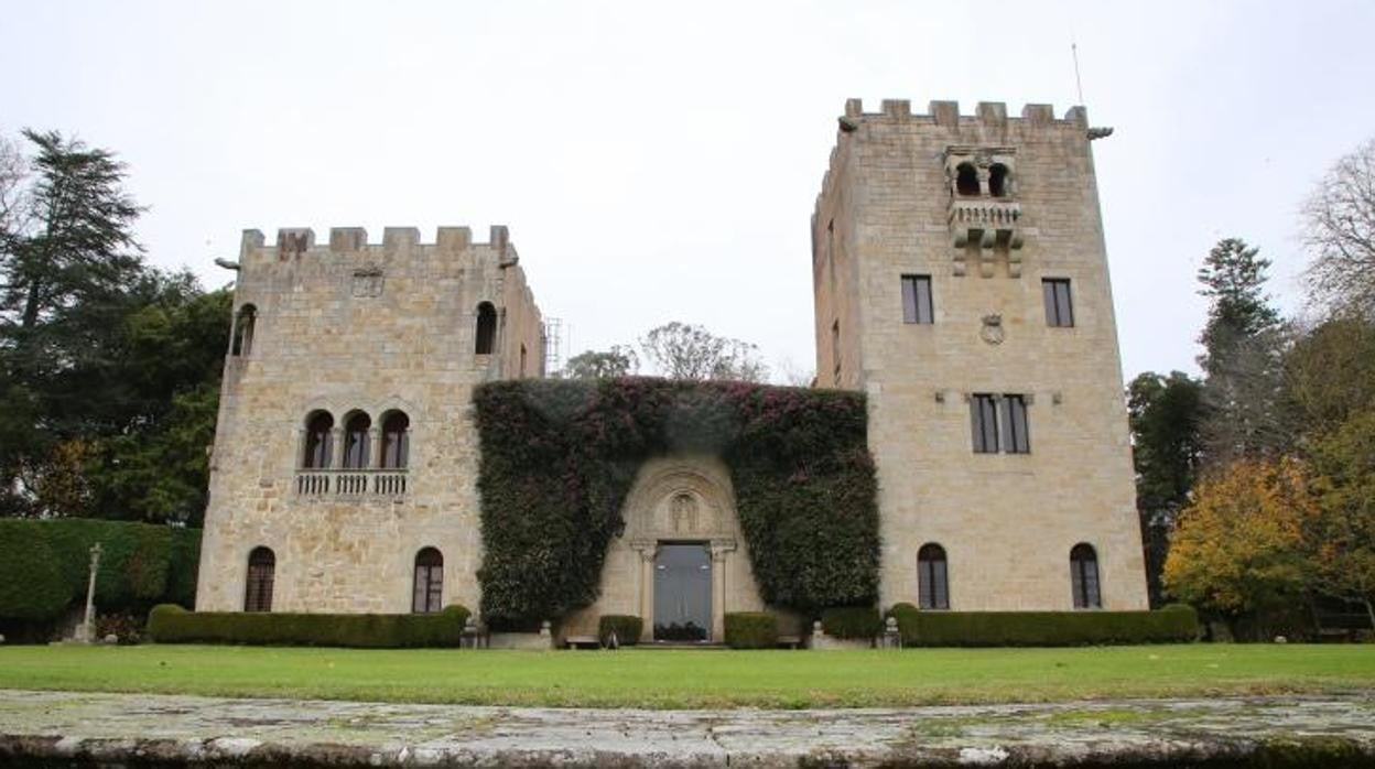 Fachada del Pazo de Meirás