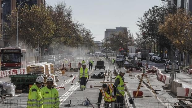 Las obras de la Línea 10 del Metro de Valencia obligarán a reducir el tráfico en la salida a la carretera de El Saler