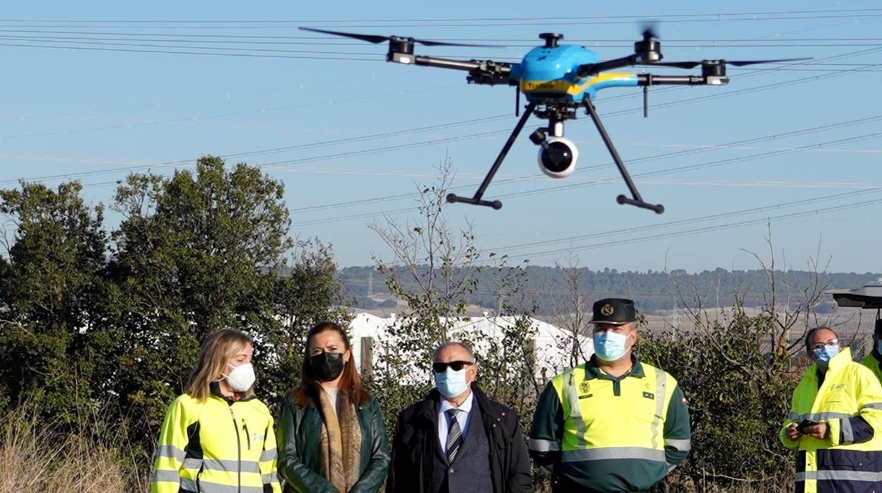 Presentación de los drones que regularán el tráfico