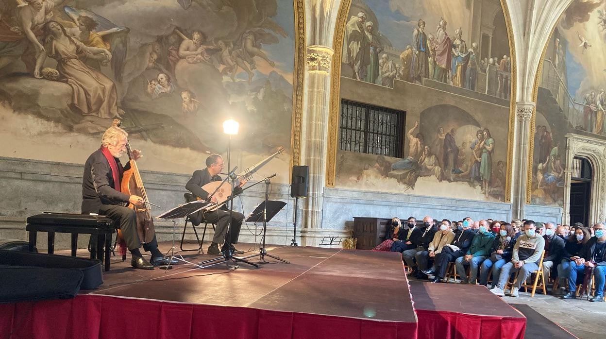 Jordi Savall y Xavier Díaz-Latorre