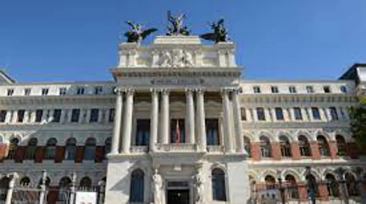 El Palacio de Fomento, sede del Ministerio de Agrlcultura en Madrid