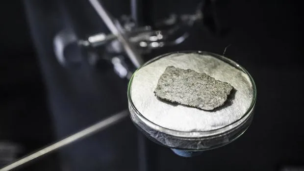 Muestran en Valencia un fragmento de meteorito procedente de Marte