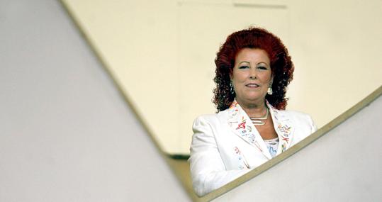 Imagen de Consuelo Císcar en 2006, cuando era directora del IVAM