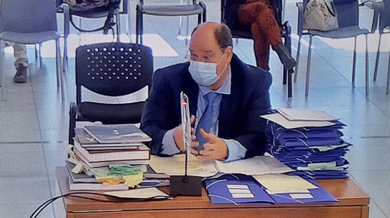 Imagen de José Luis Rueda durante el juicio en la Audiencia de Valencia