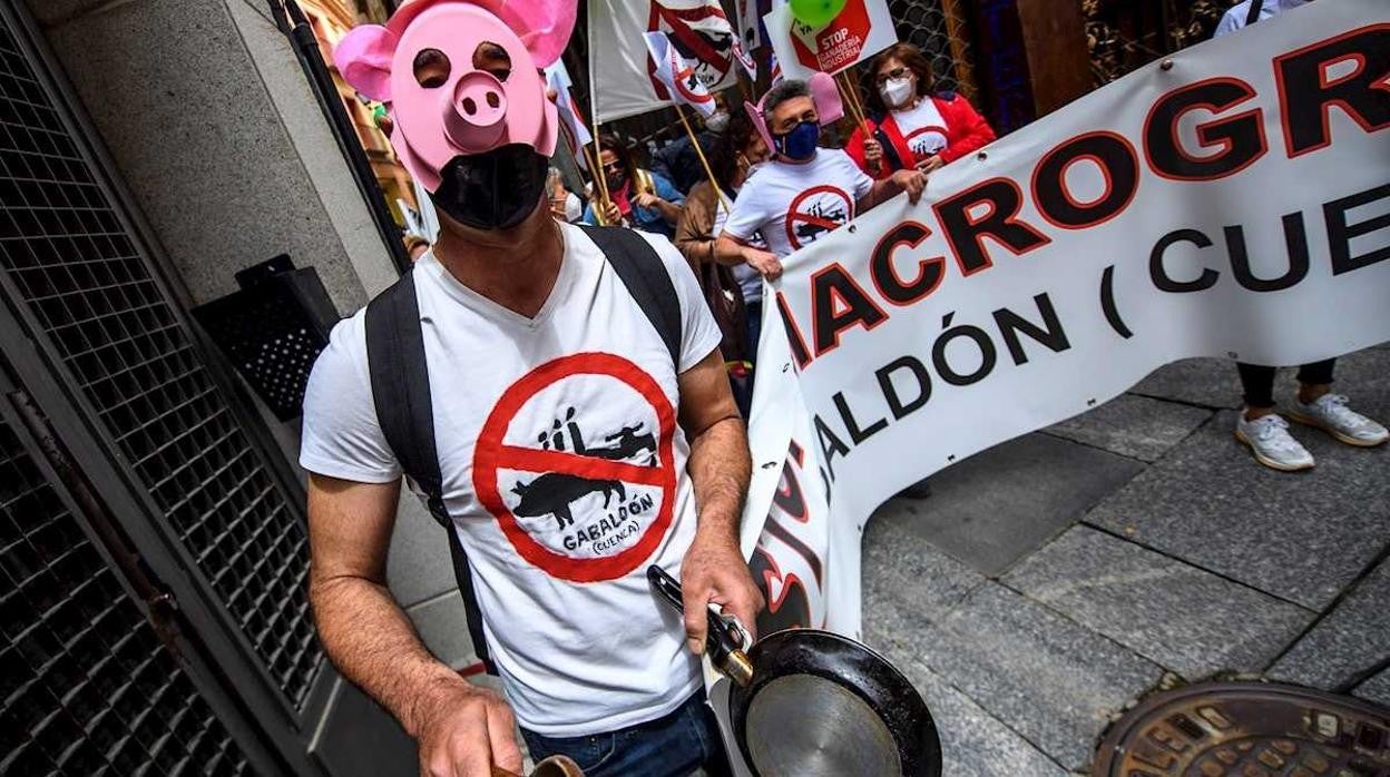 Cuenca acoge este domingo una manifestación contra las macrogranjas de la Asociación Pueblos Vivos