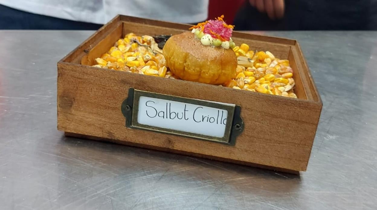 Resultado final de la tapa 'Salbut Criollo'