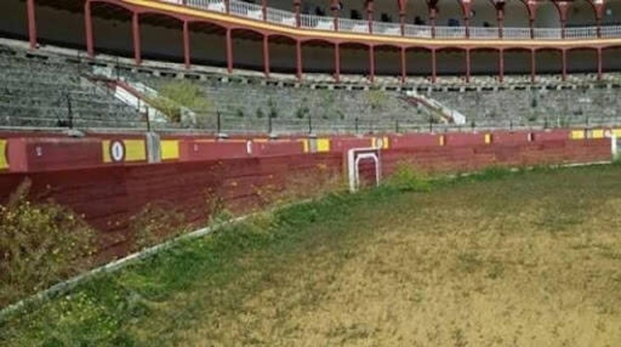 Estado actual de la plaza de toros de Ciudad Real