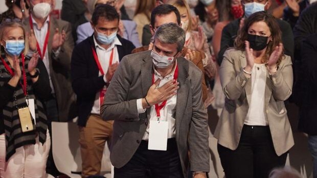Álvaro Gutiérrez, proclamado secretario provincial del PSOE con el 99,47% de los apoyos