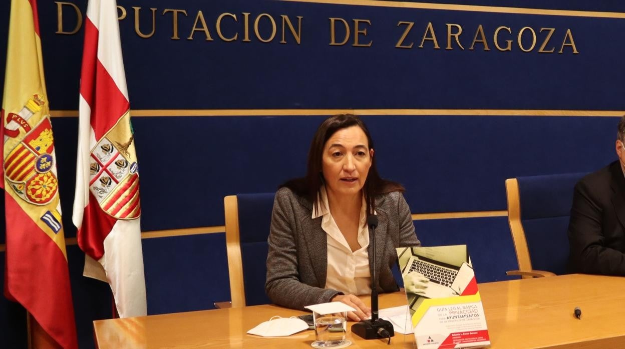 Cristina Palacín, diputada de Transparencia y Protección de Datos en la DPZ