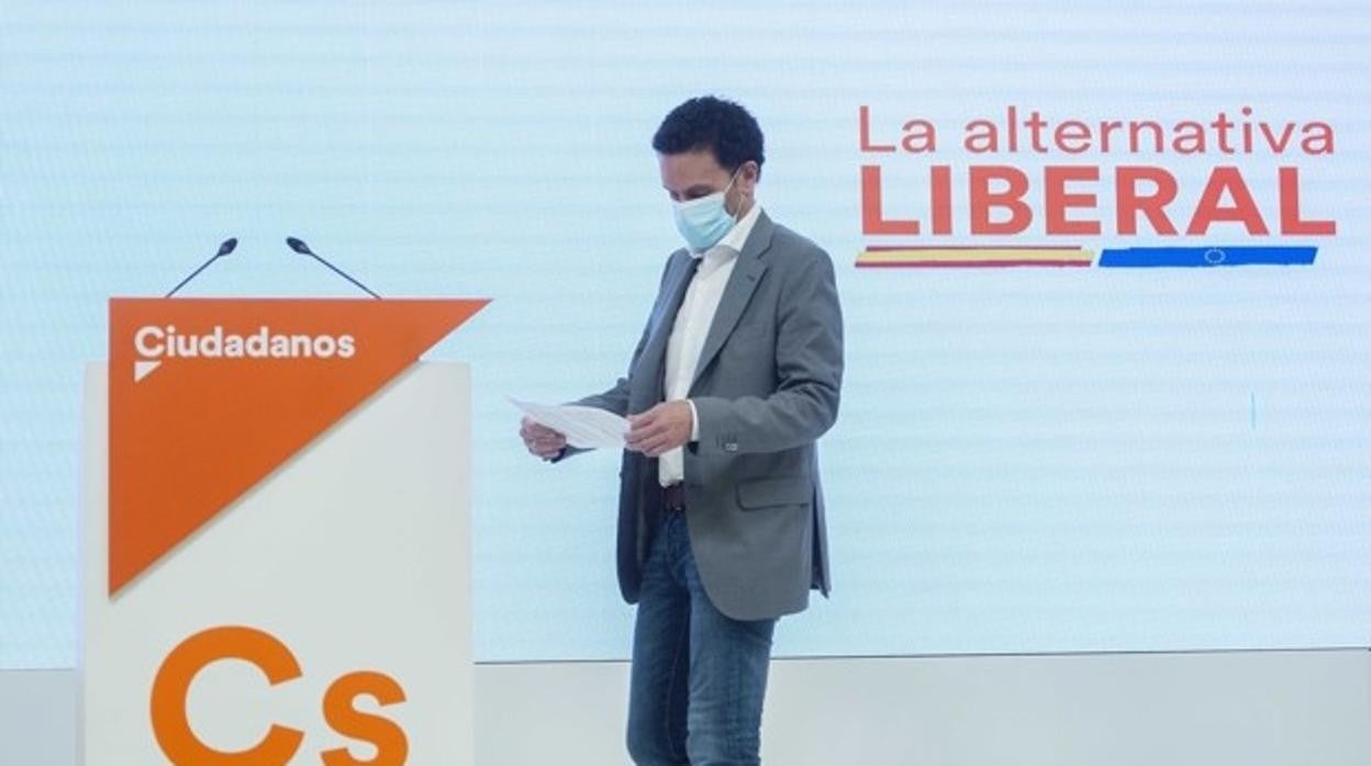 El portavoz de Ciudadanos, Edmundo Bal