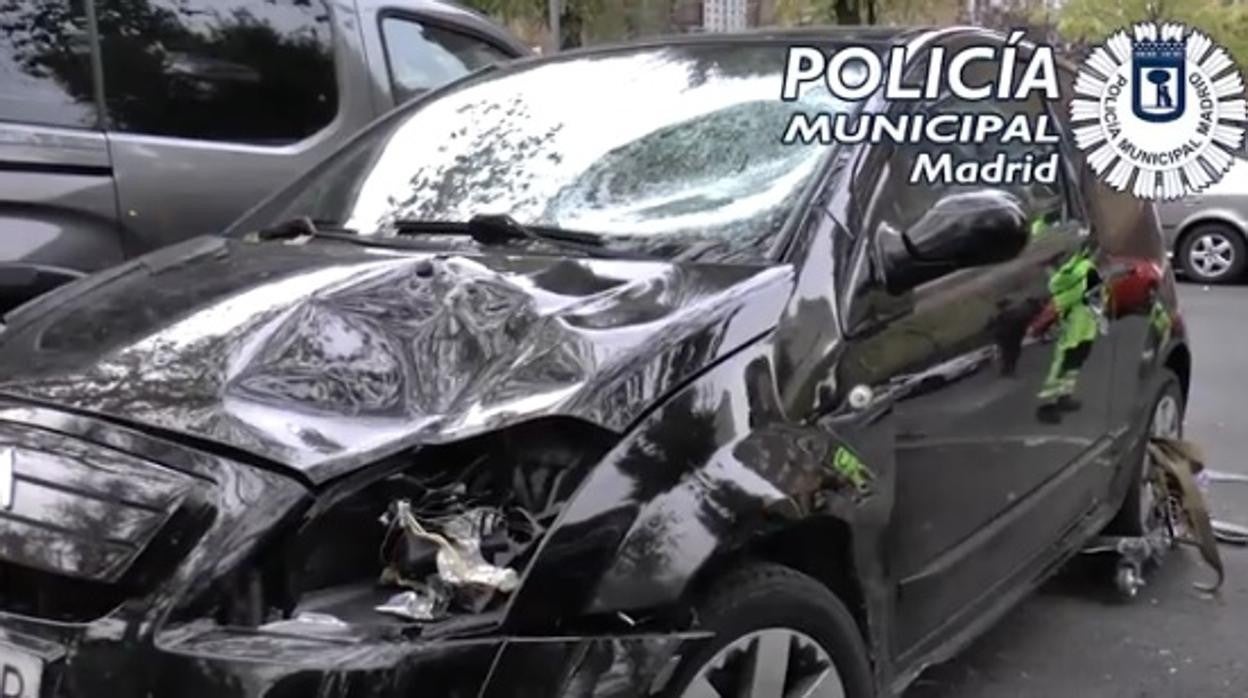 El vehículo del atropello mortal