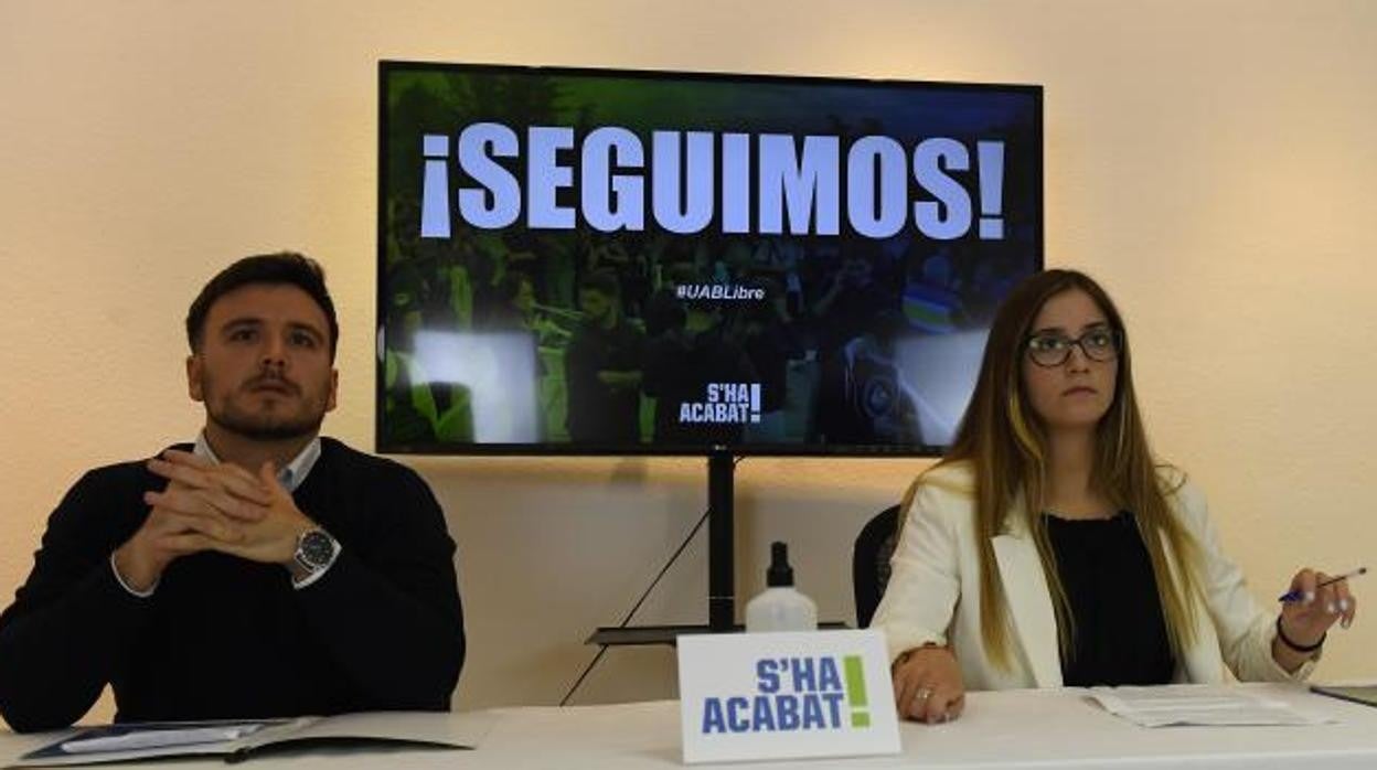 Portavoces de la asociación, en un acto recientemente