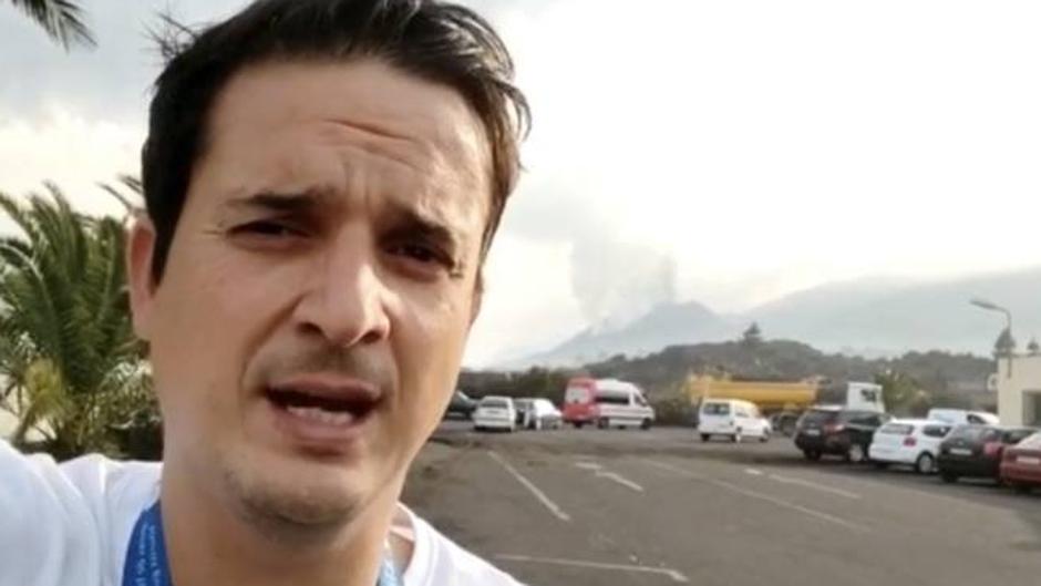 Los guías de La Palma agradecen su apoyo a los compañeros de Toledo