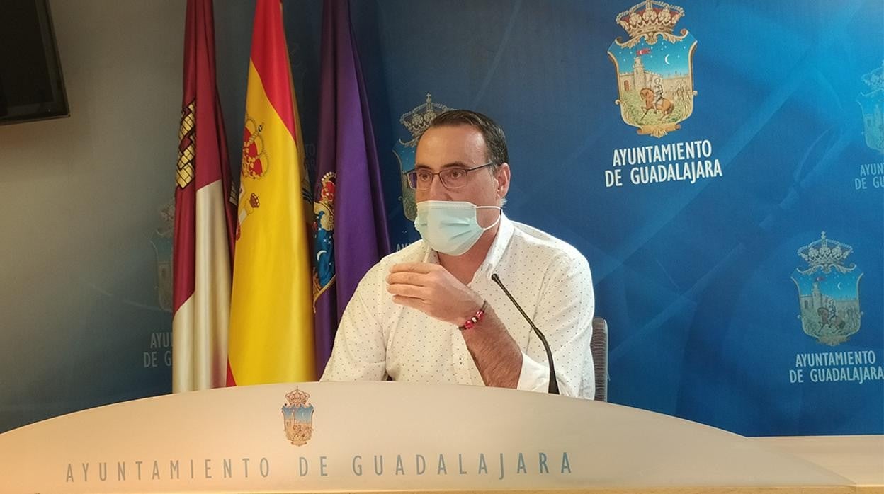 Antonio de Miguel, portavoz de Vox en el Ayuntamiento de Guadalajara