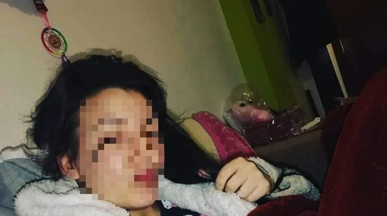 Nieves B., de 27 años, detenida ayer en la localidad de Cadalso de los Vidrios