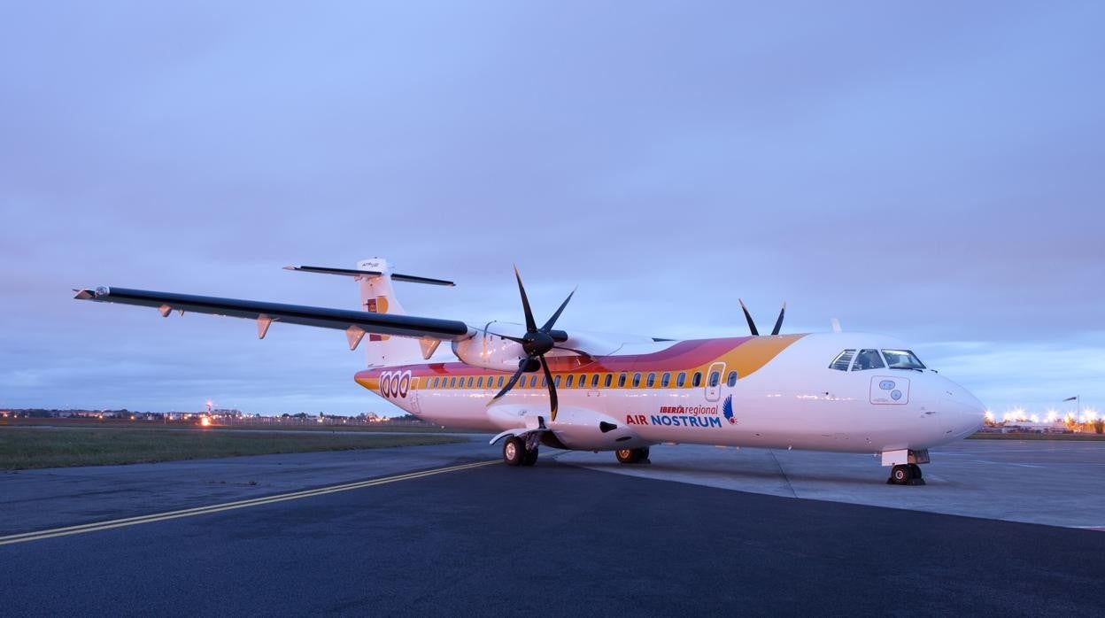 Imagen de archivo de un avión de Air Nostrum