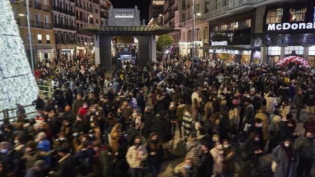 La Policía Municipal tuvo que cerrar el centro de Madrid el viernes y el sábado por aglomeraciones