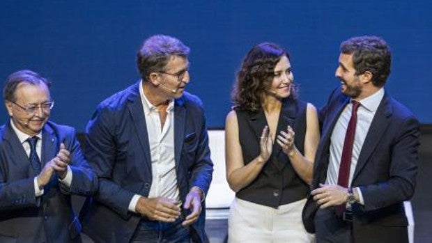 Casado y Ayuso coinciden hoy en un acto con Rajoy tras dos meses de desencuentros