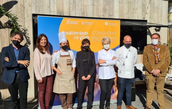 Imagen de la presentación de la campaña 'Comunitat Valenciana: destino gastronómico con estrella'