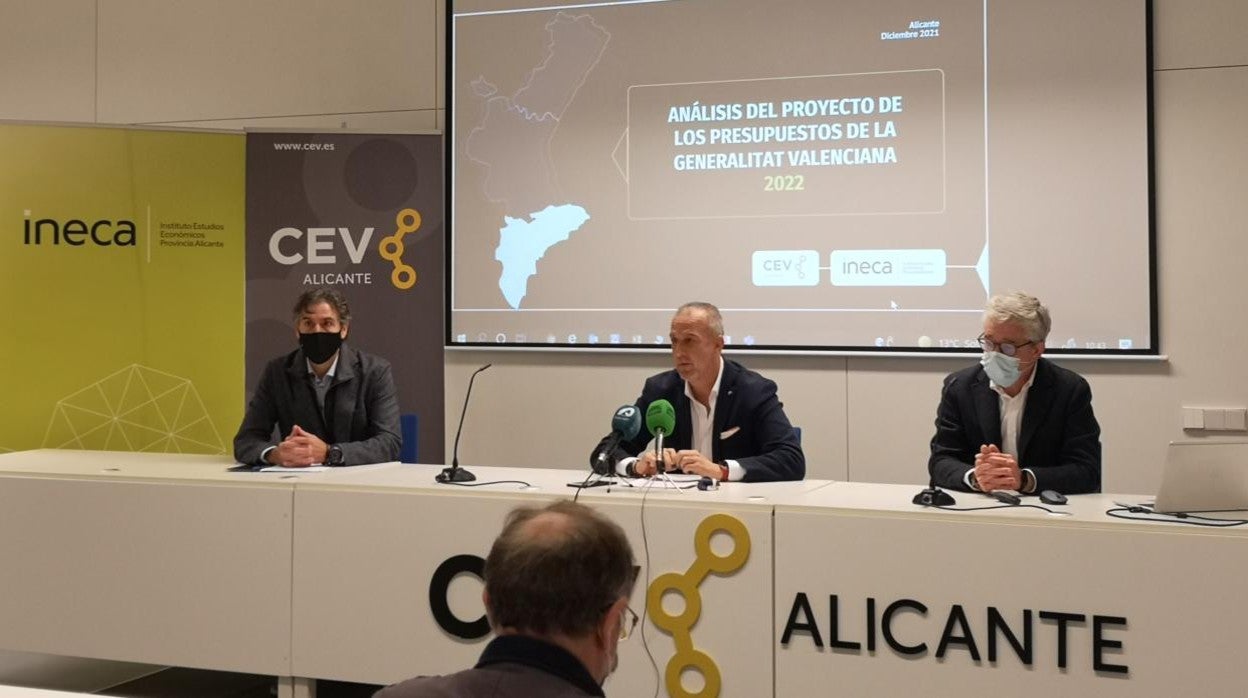 Rueda de prensa de Ineca y CEV Alicante