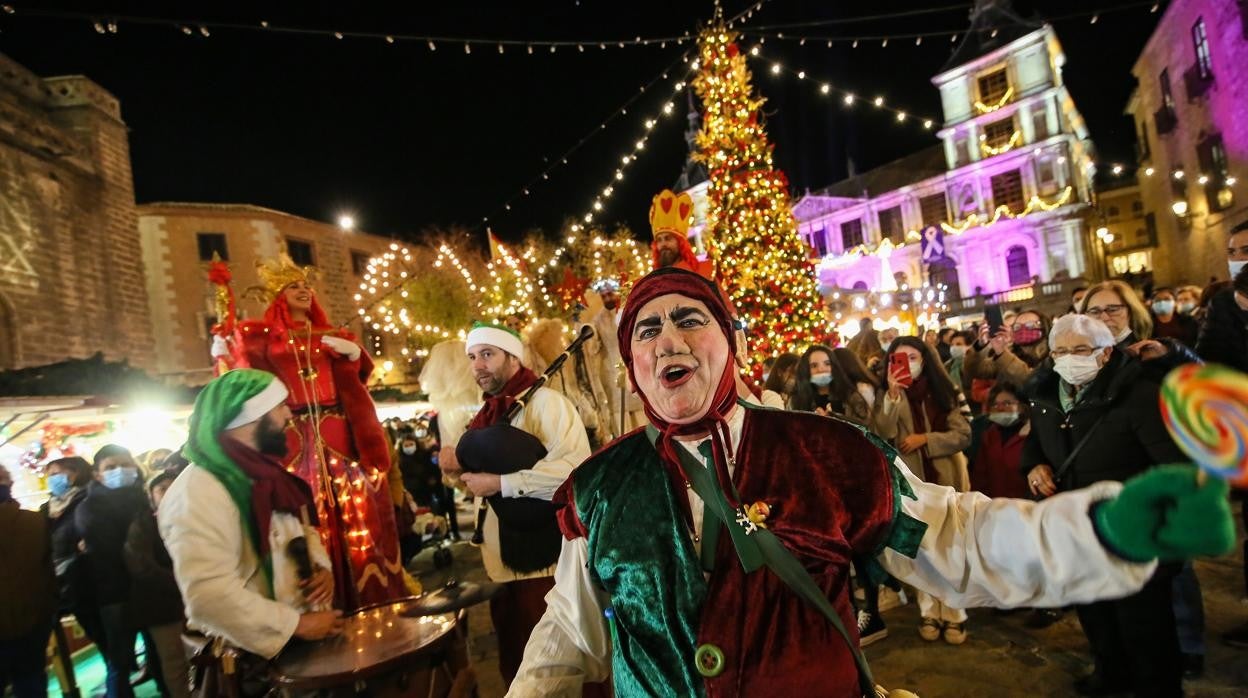 Animación en la plaza del Ayuntamiento