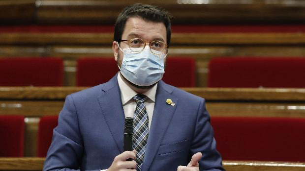 Aragonès responde a los jueces: «Profundizaremos en la inmersión, hay que reforzar el catalán en las escuelas»