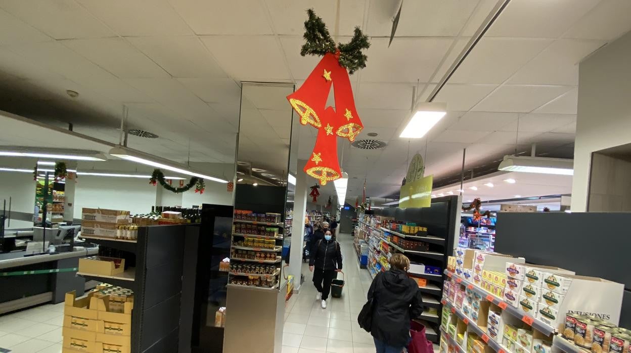 Imagen tomada en un supermercado de Mercadona en Alicante