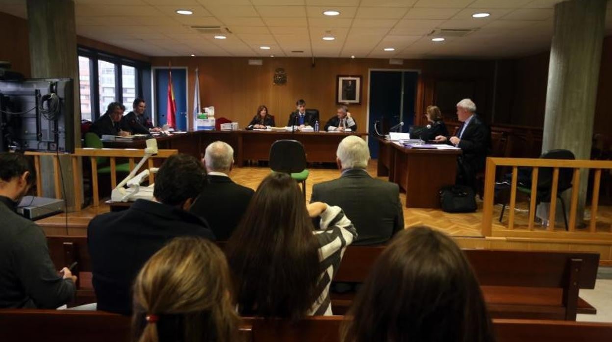 Celebración del juicio en Vigo en el año 2019