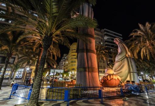 El Belén Monumental en la Explanada, uno de los atractivos en Navidad