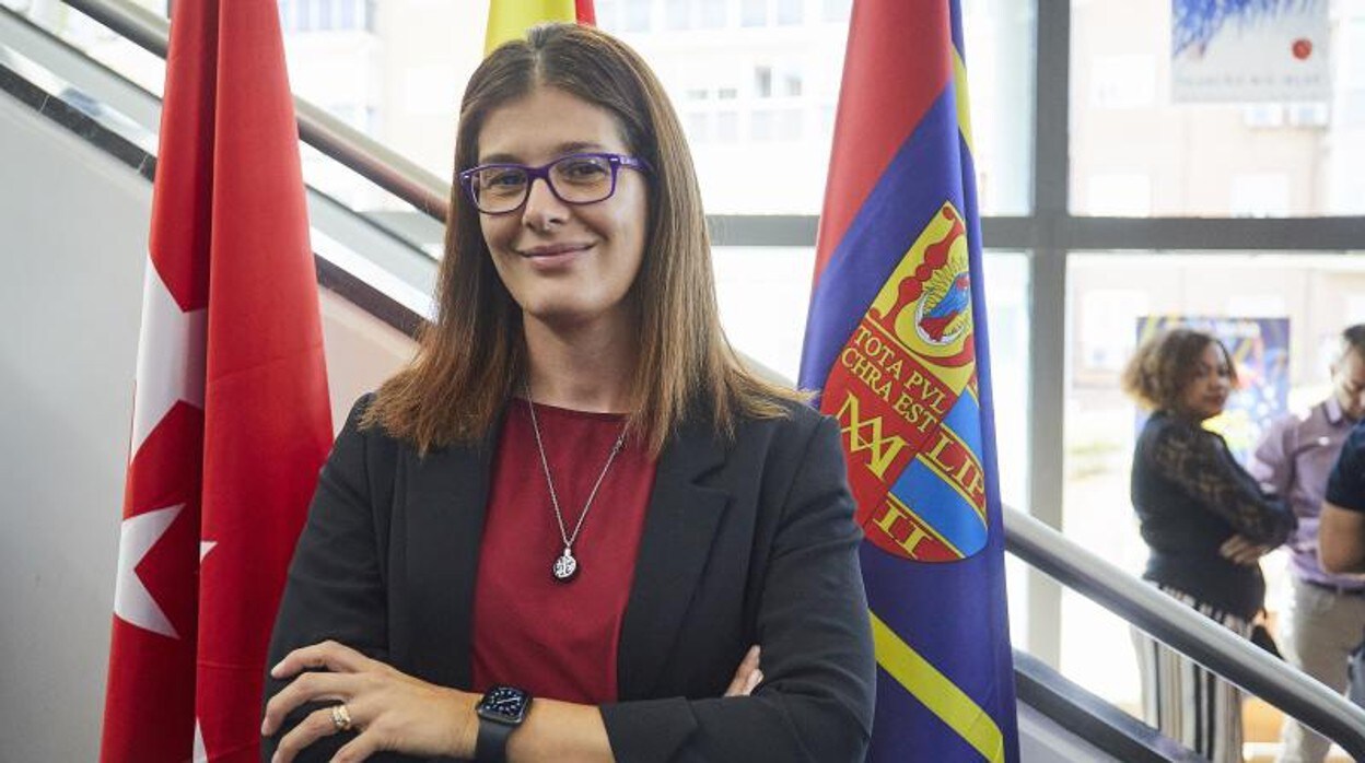 La alcaldesa de Móstoles, Noelia Posse
