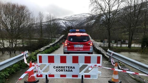 Nieve y ríos en prealerta