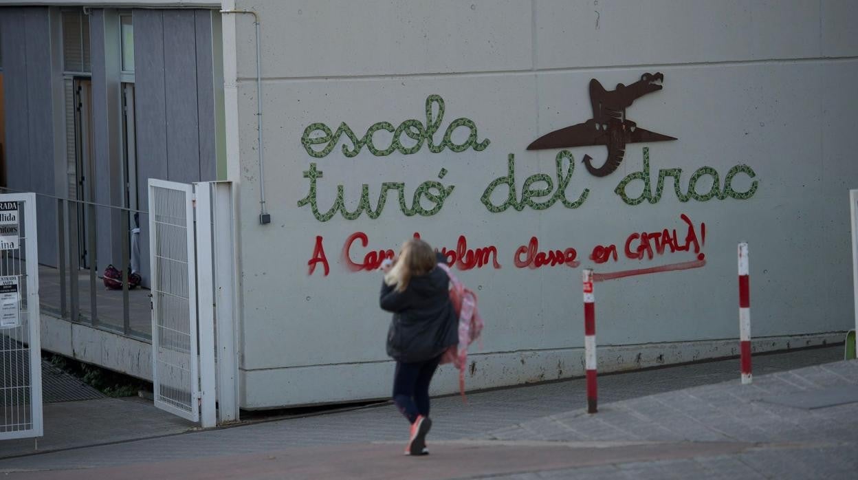 El colegio de Canet, este jueves