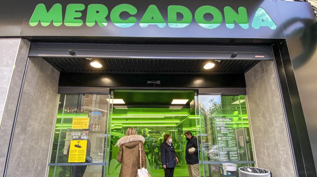 Imagen de archivo de un supermercado Mercardona en Valencia