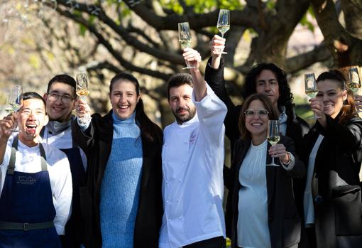 Iván Cerdeño celebra su segunda estrella Michelin