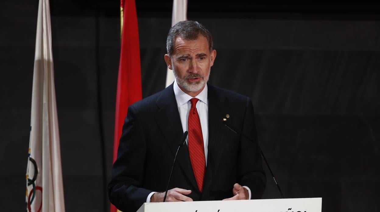 Don Felipe y Doña Letizia presidieron esta tarde a la XVI gala anual del Comité Olímpico Español