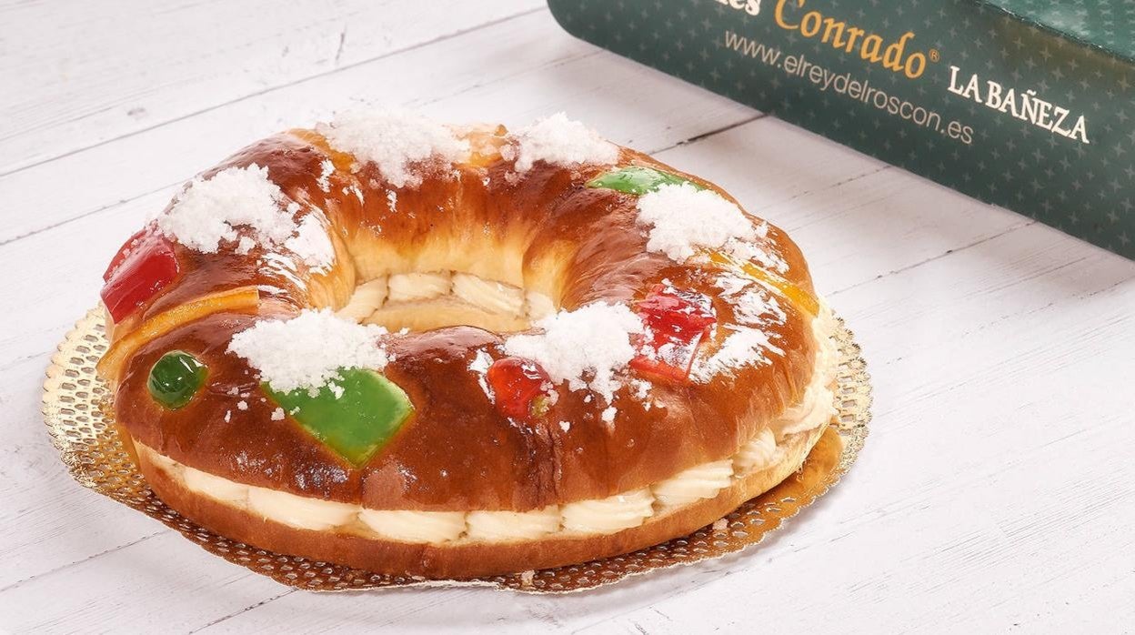 Roscón de Reyes de la Confitería Conrado.