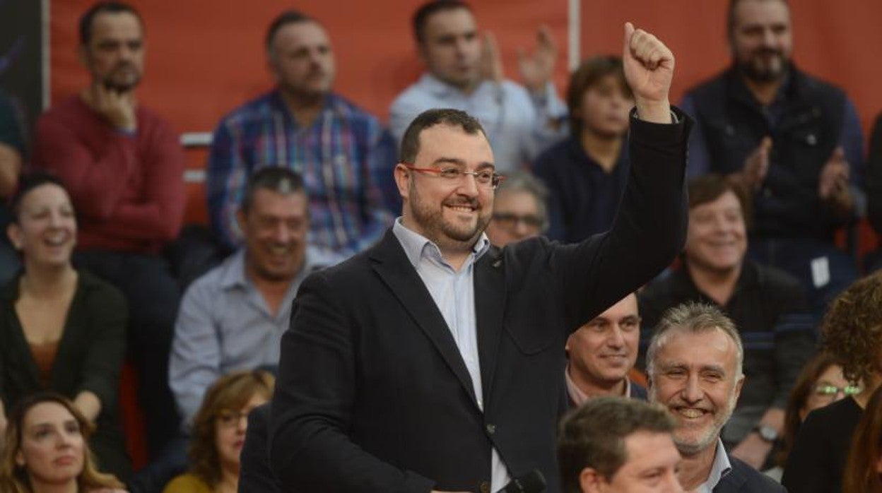 Adrián Barbón, líder del PSOE asturiano y presidente del Principado de Asturias