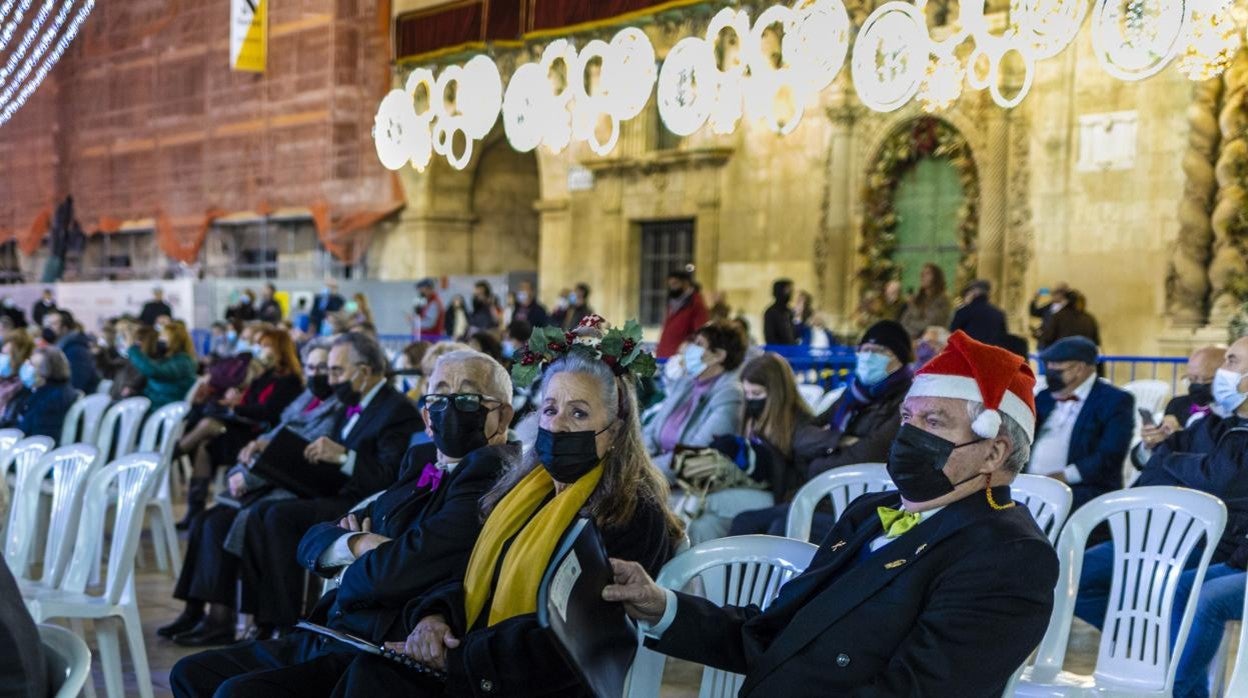 Imagen de una celebración navideña en la ciudad de Alicante