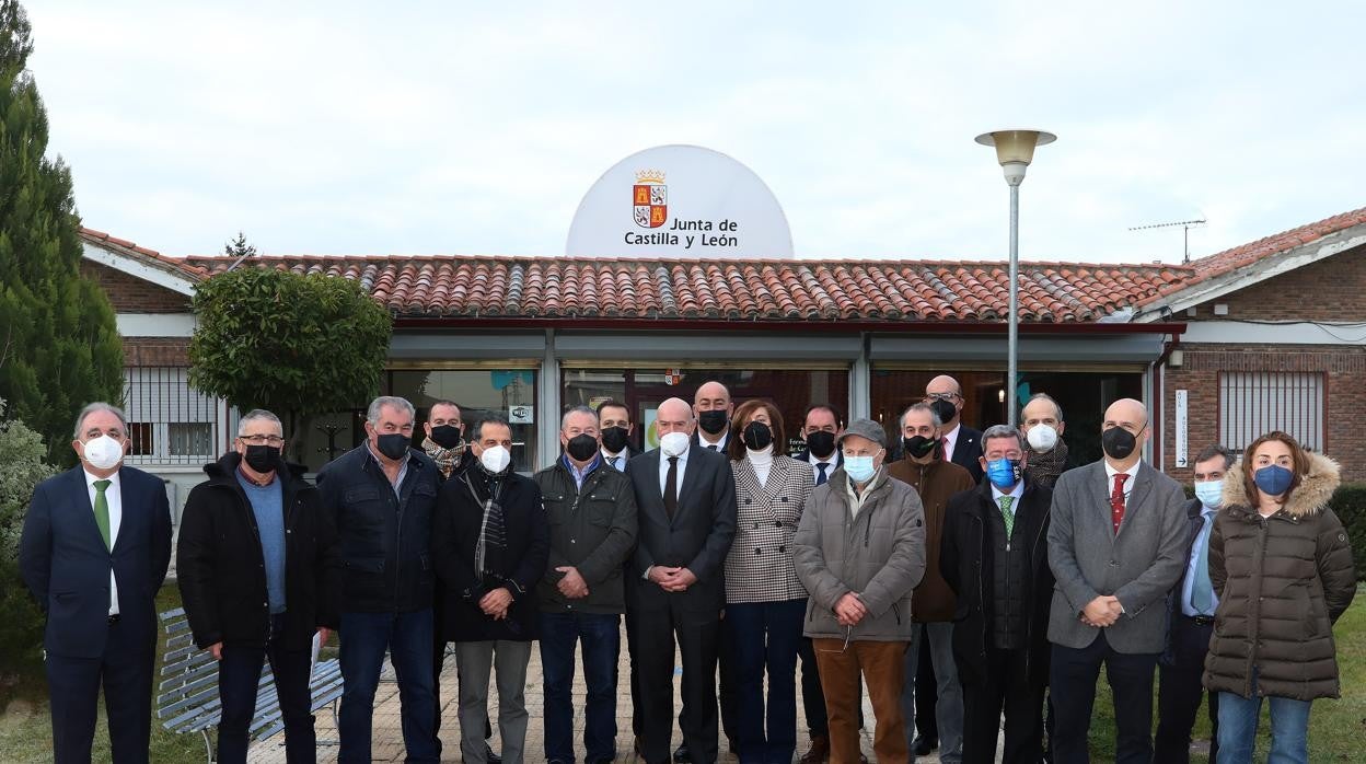 Firma del acuerdo en Palencia