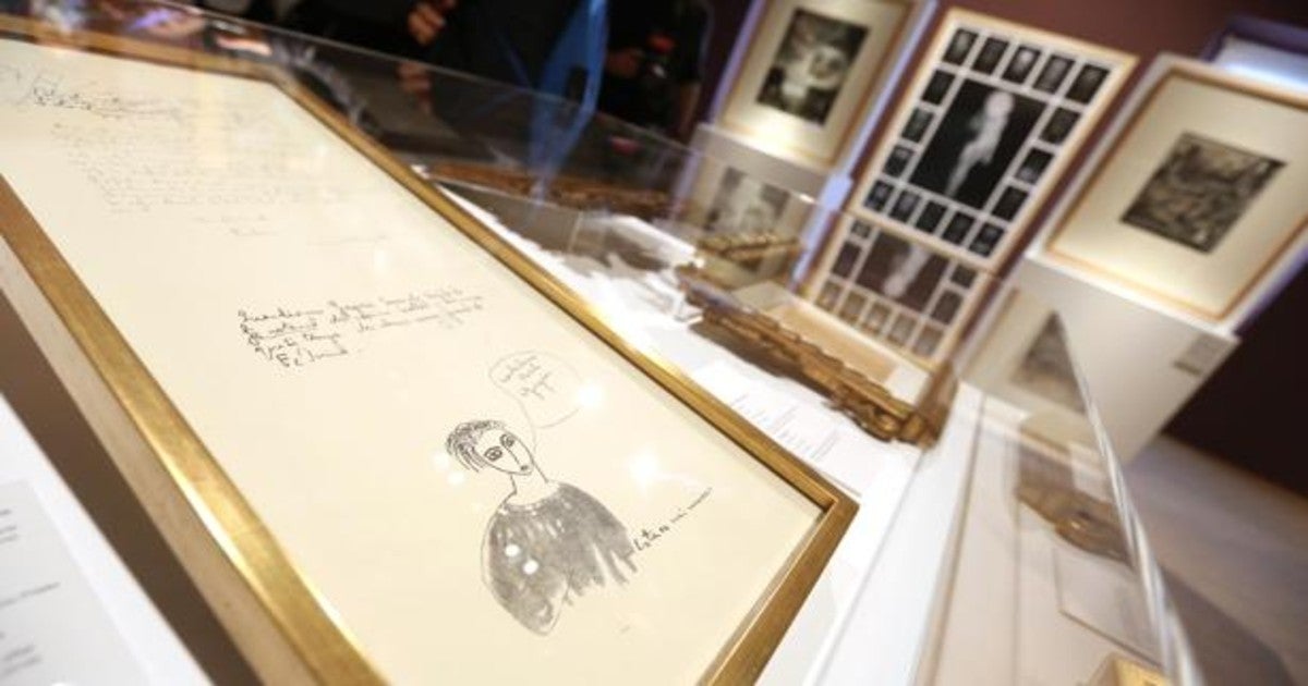 El museo Corpo acoge dibujos, fotos y cartas entre Lorca y Gregorio Prieto