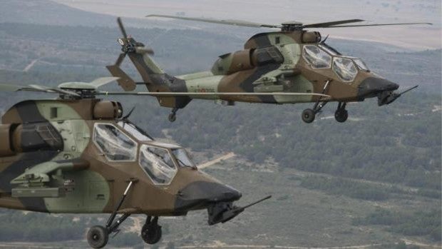 El Gobierno da luz verde a 1.185 millones para modernizar el helicóptero de ataque Tigre del Ejército