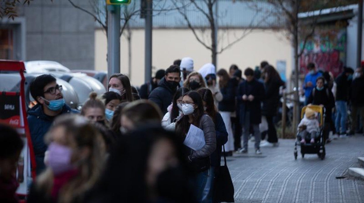 Colas, esta semana en un punto para realizarse pruebas en Barcelona