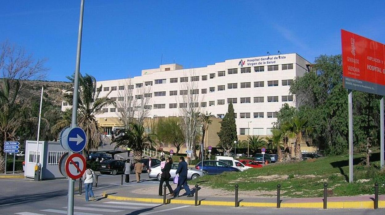 Fachada del Hospital de Elda