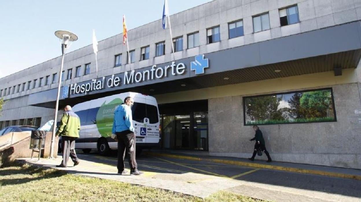 Hospital comarca de Monforte (Lugo), en una imagen de archivo